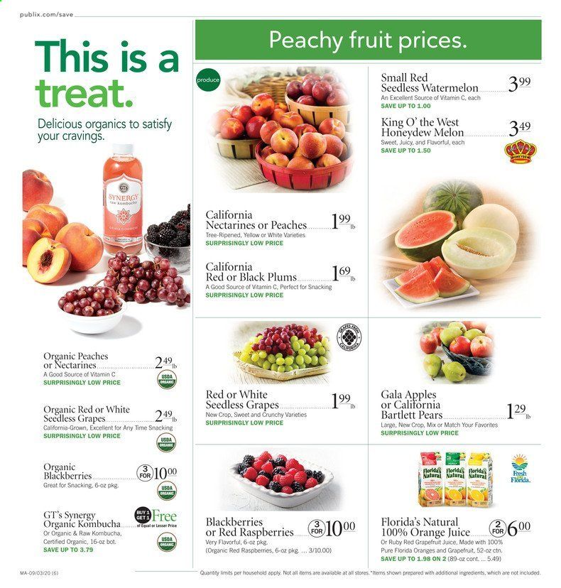 Publix Weekly Ad September 3 to September 9