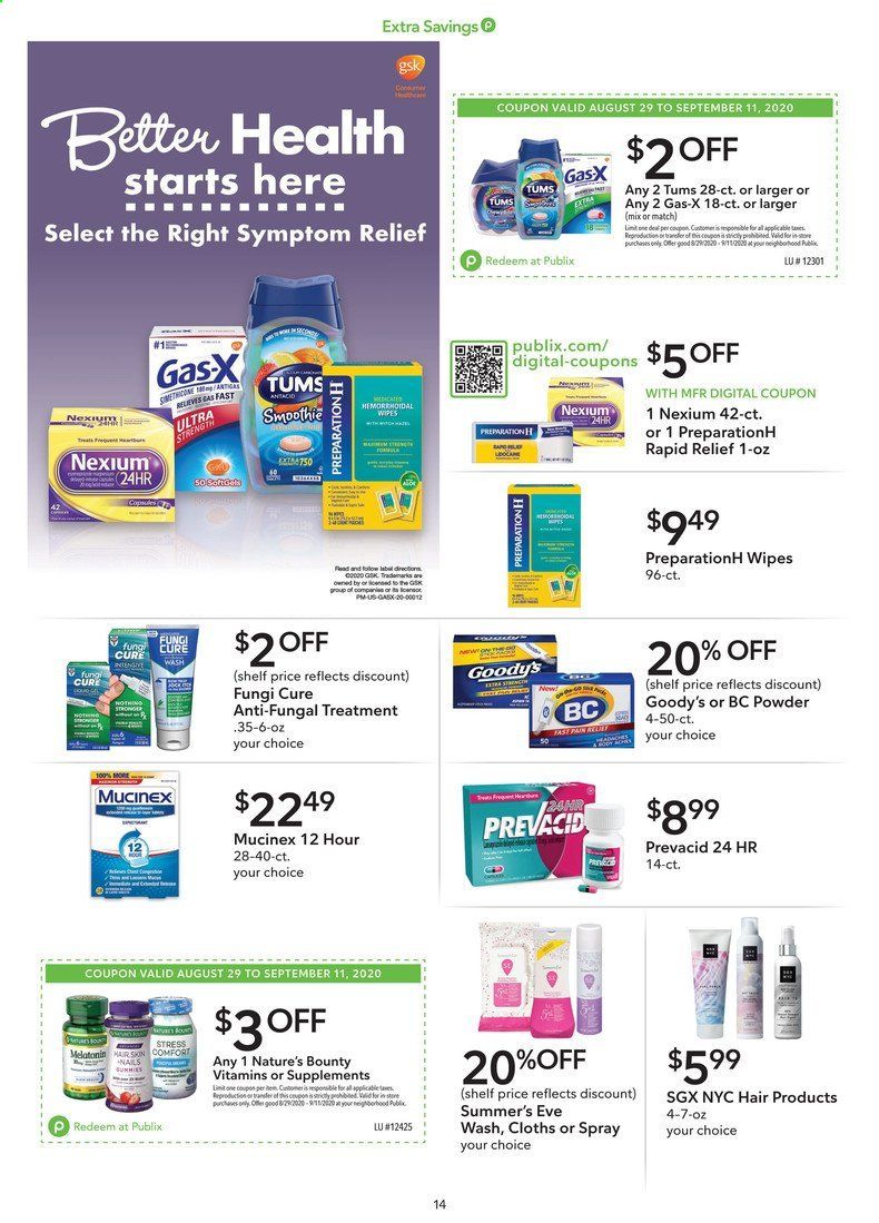 Publix Weekly Ad August 29 to September 11