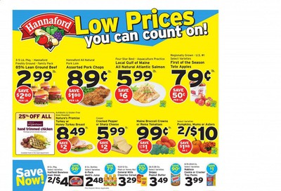 Hannaford (NY) Weekly Ad September 6 to September 12