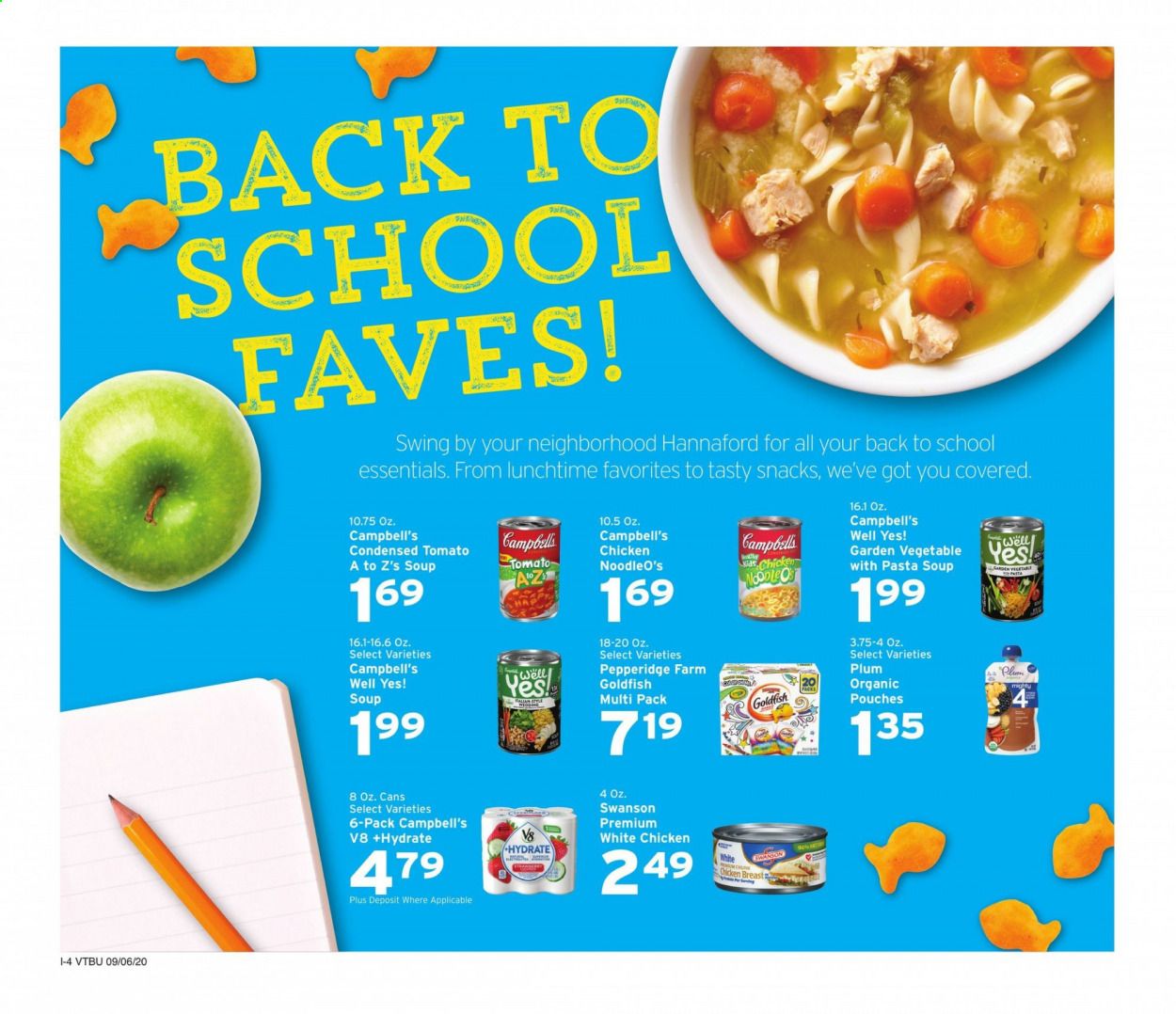 Hannaford (VT) Weekly Ad September 6 to September 12