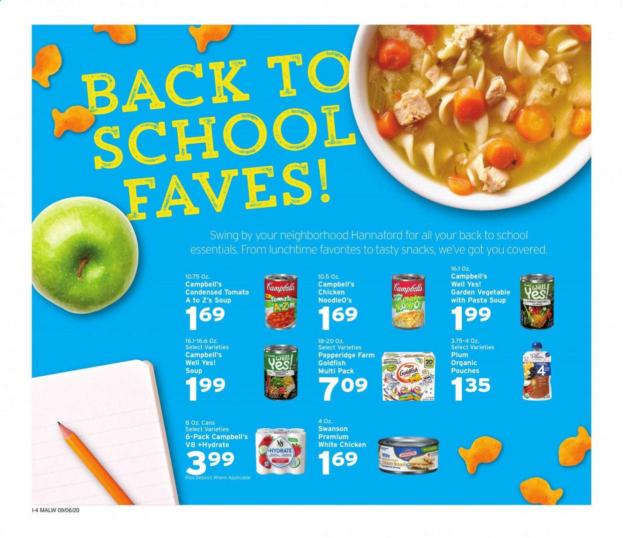 Hannaford (MA) Weekly Ad September 6 to September 12