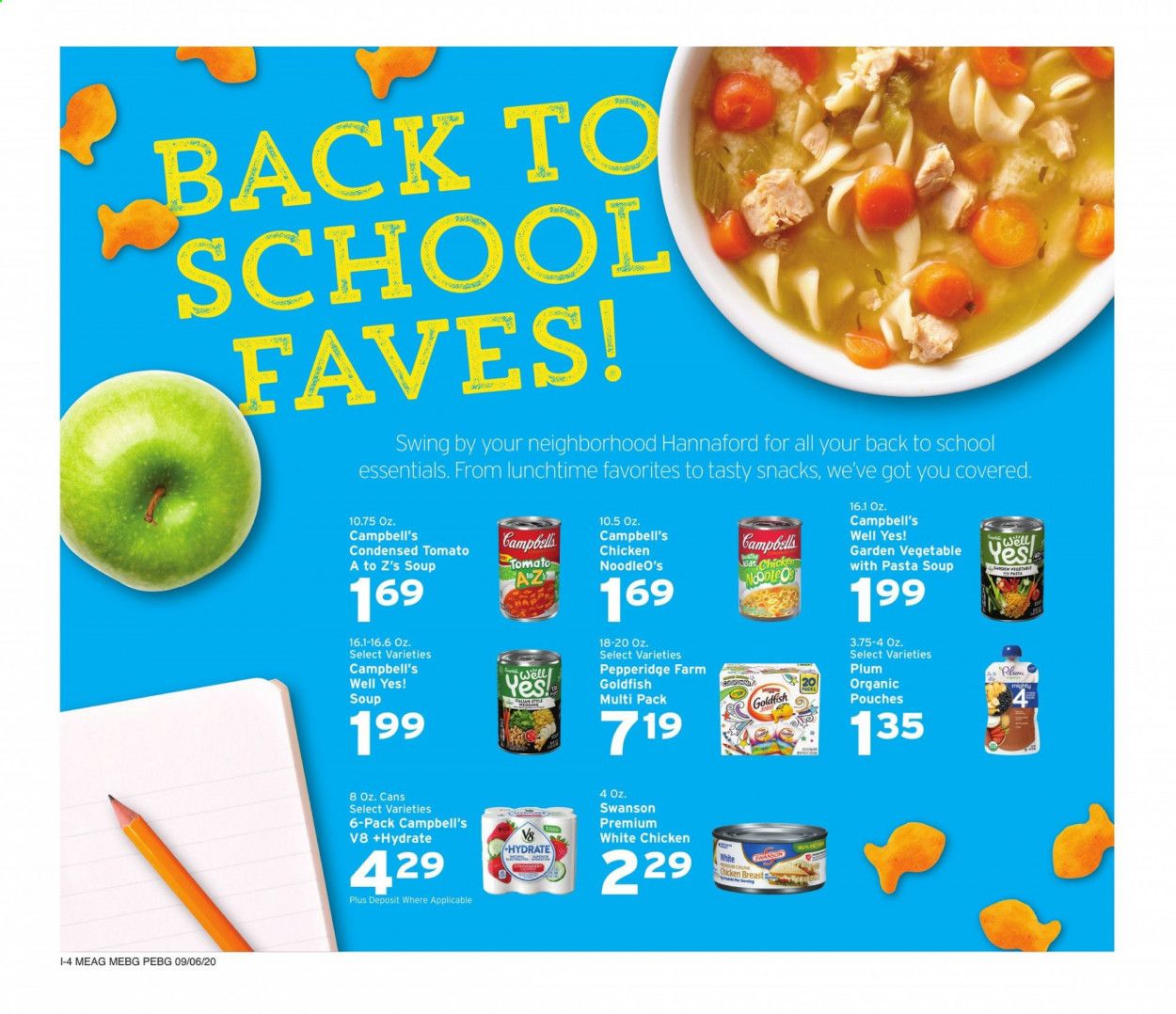 Hannaford (ME) Weekly Ad September 6 to September 12