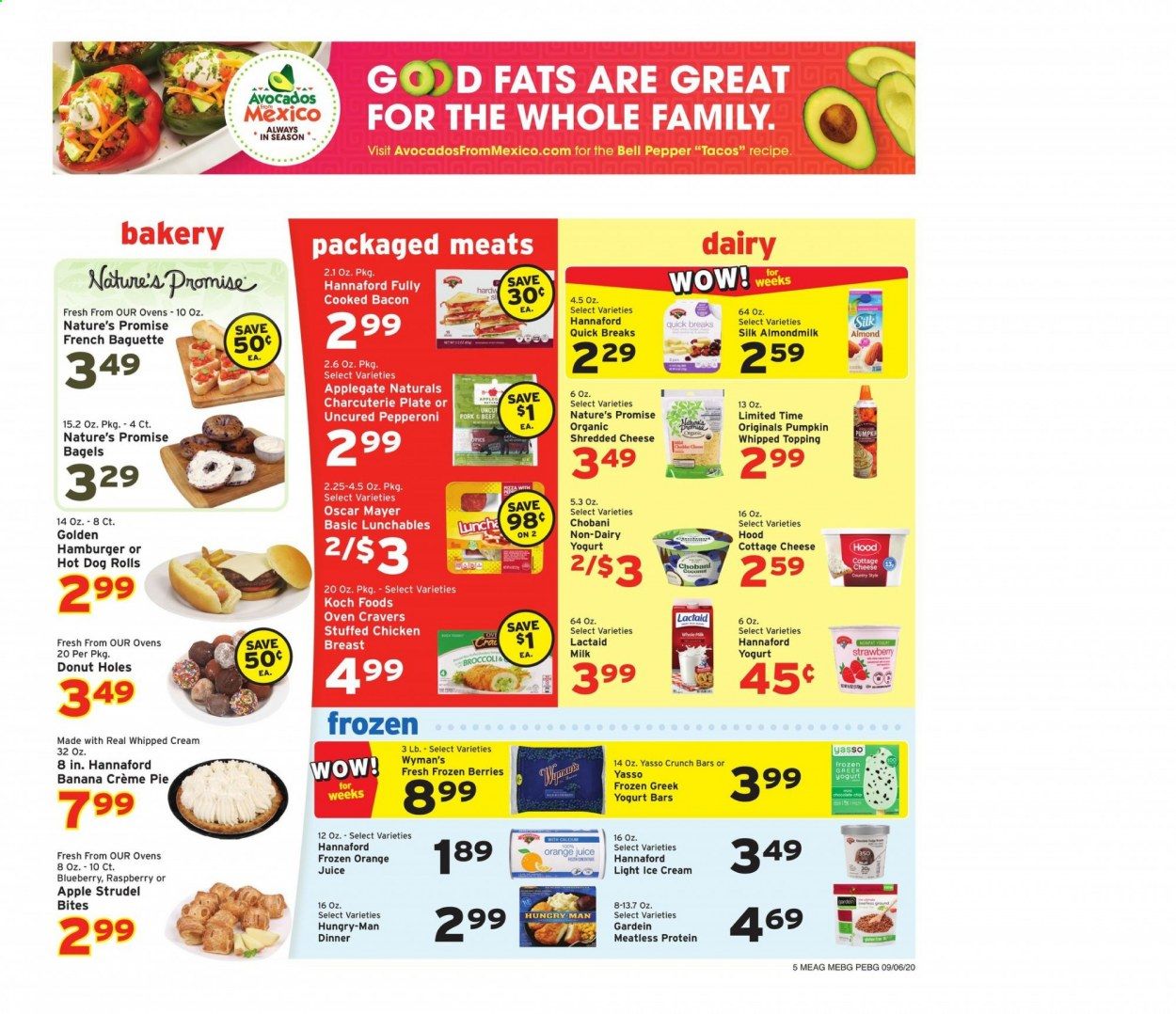 Hannaford (ME) Weekly Ad September 6 to September 12