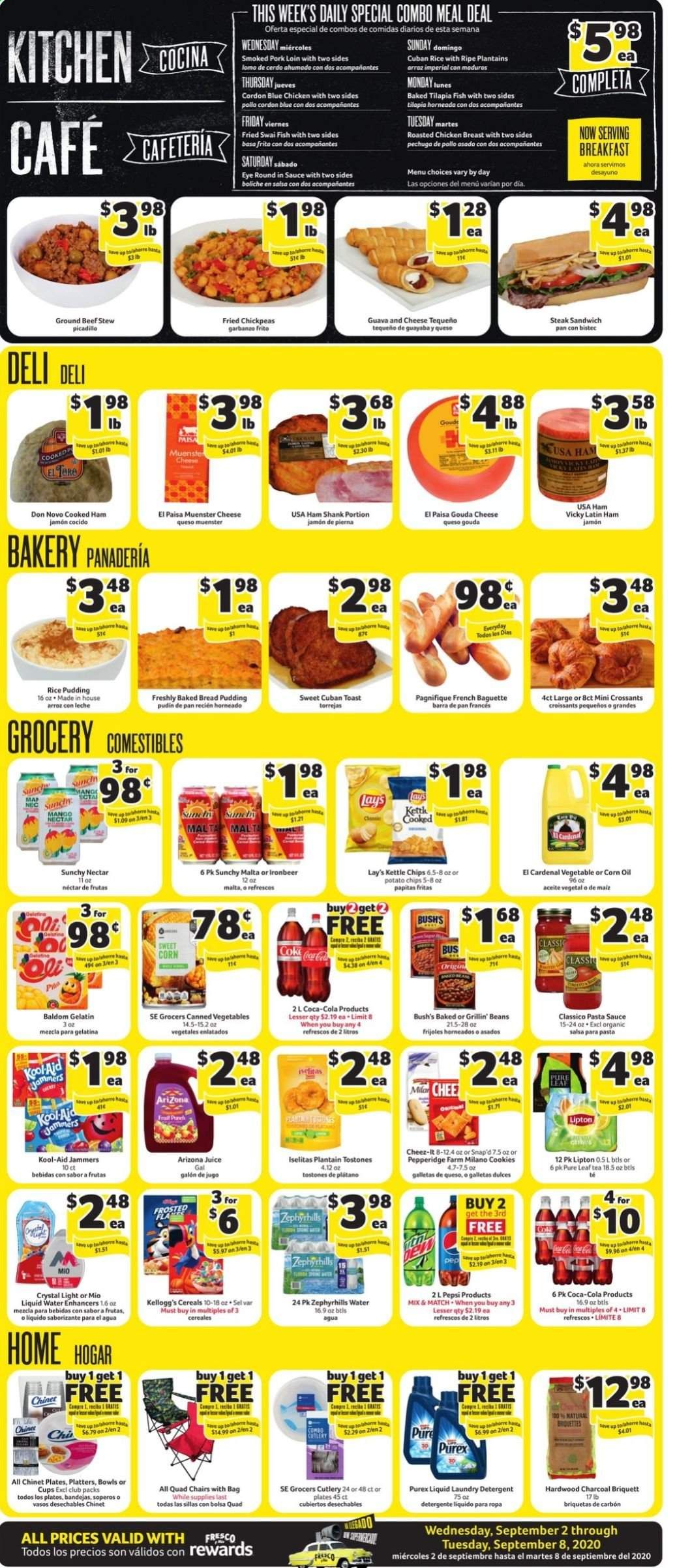 Fresco y Más Weekly Ad September 2 to September 8