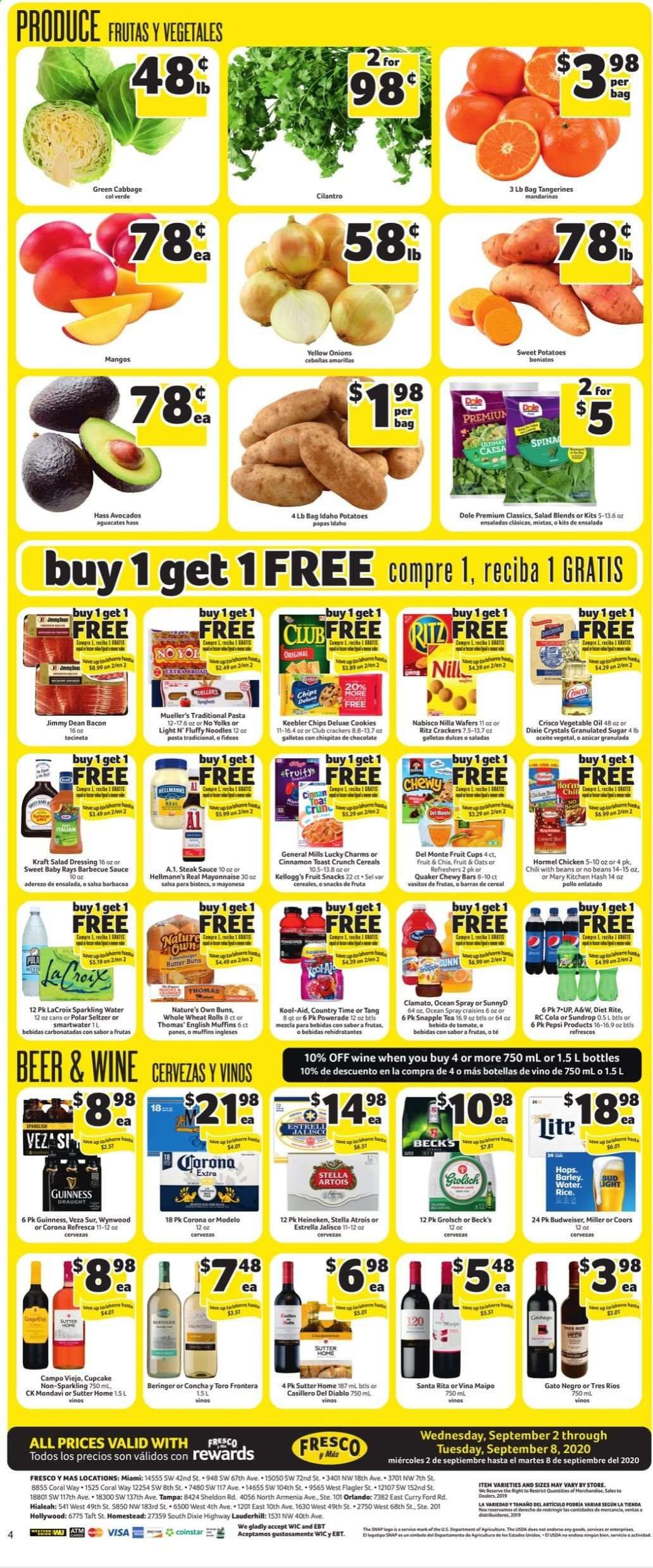 Fresco y Más Weekly Ad September 2 to September 8