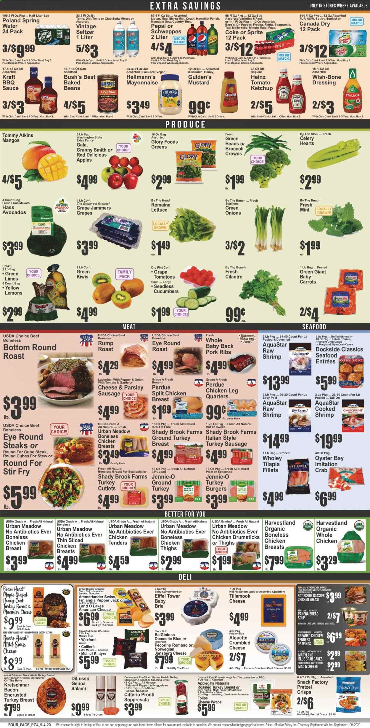 Key Food (NY) Weekly Ad September 4 to September 10