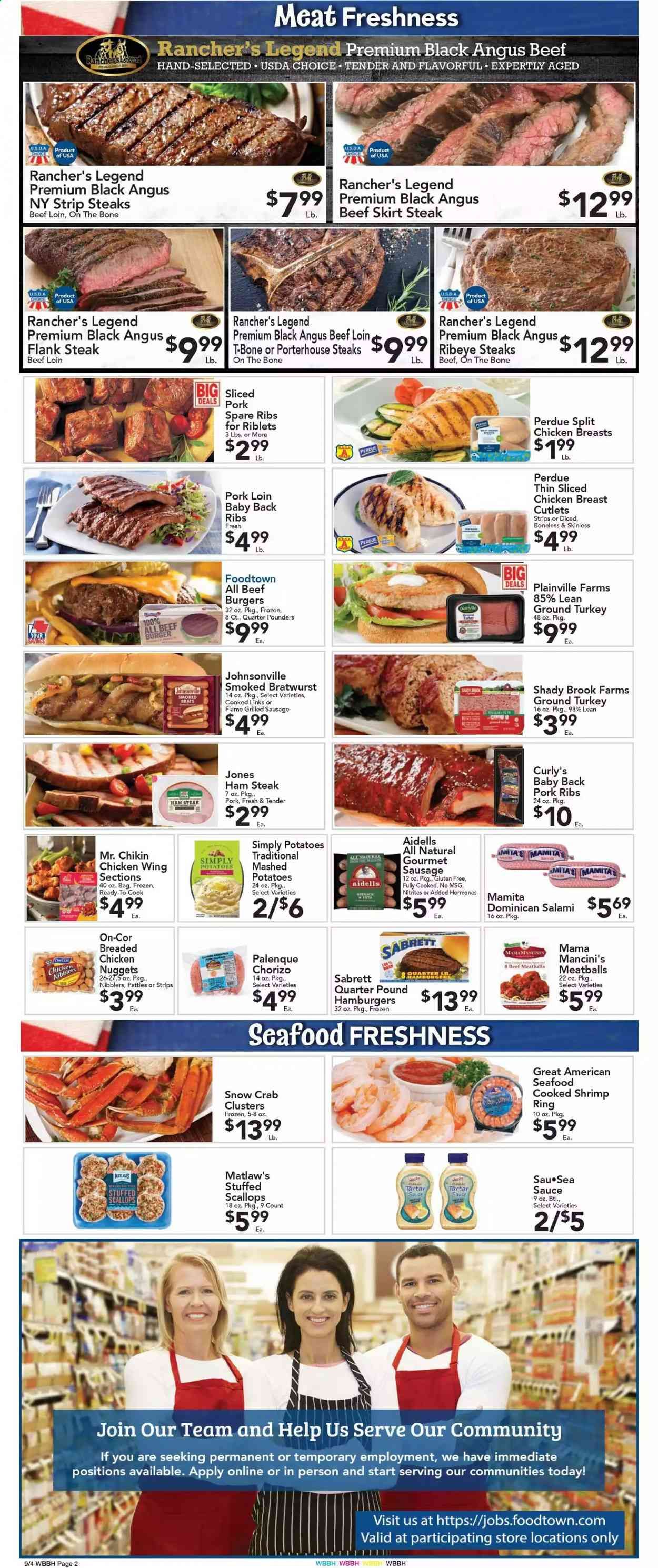 Foodtown Weekly Ad September 4 to September 10