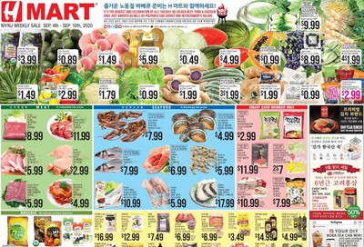Hmart Weekly Ad September 4 to September 10