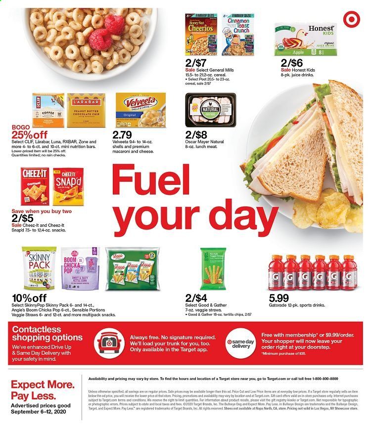 Target Weekly Ad September 6 to September 12