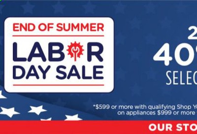 Sears Hometown Store Weekly Ad September 3 to September 12