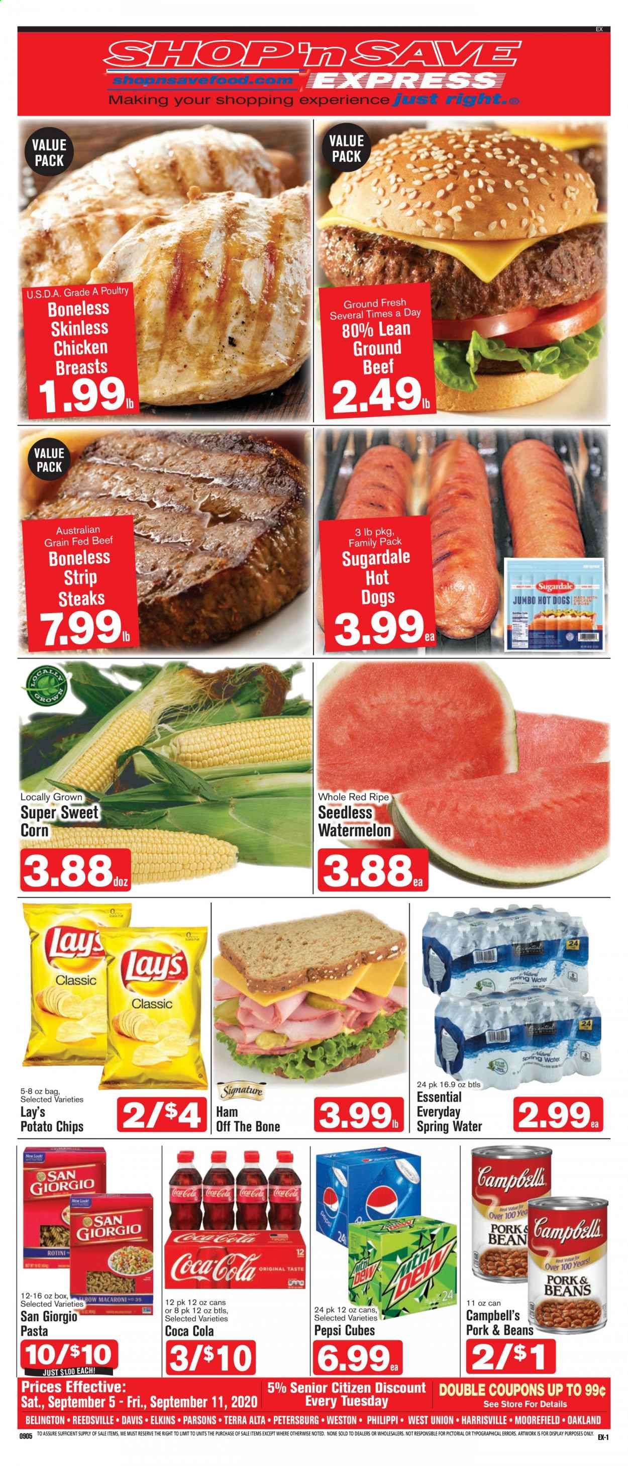 Shop ‘n Save (Pittsburgh) (MD, PA, WV) Weekly Ad September 5 to September 11