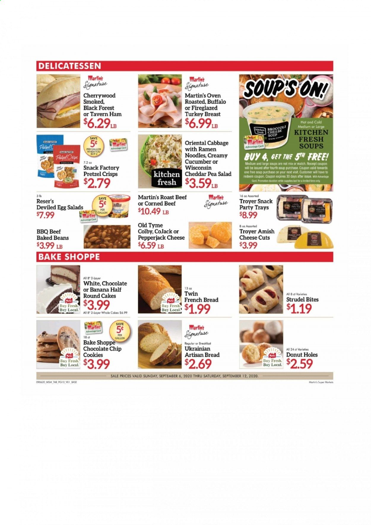 Martin’s Weekly Ad September 6 to September 12