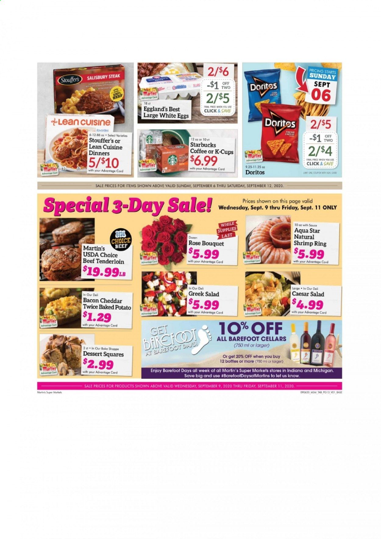 Martin’s Weekly Ad September 6 to September 12