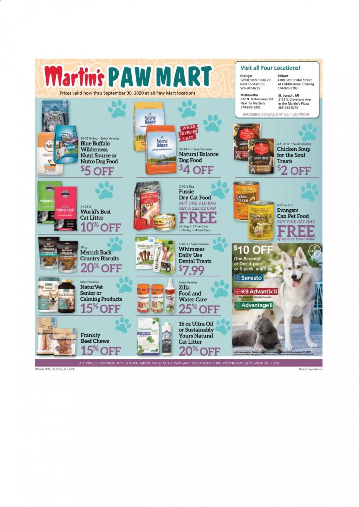 Martin’s Weekly Ad September 6 to September 12