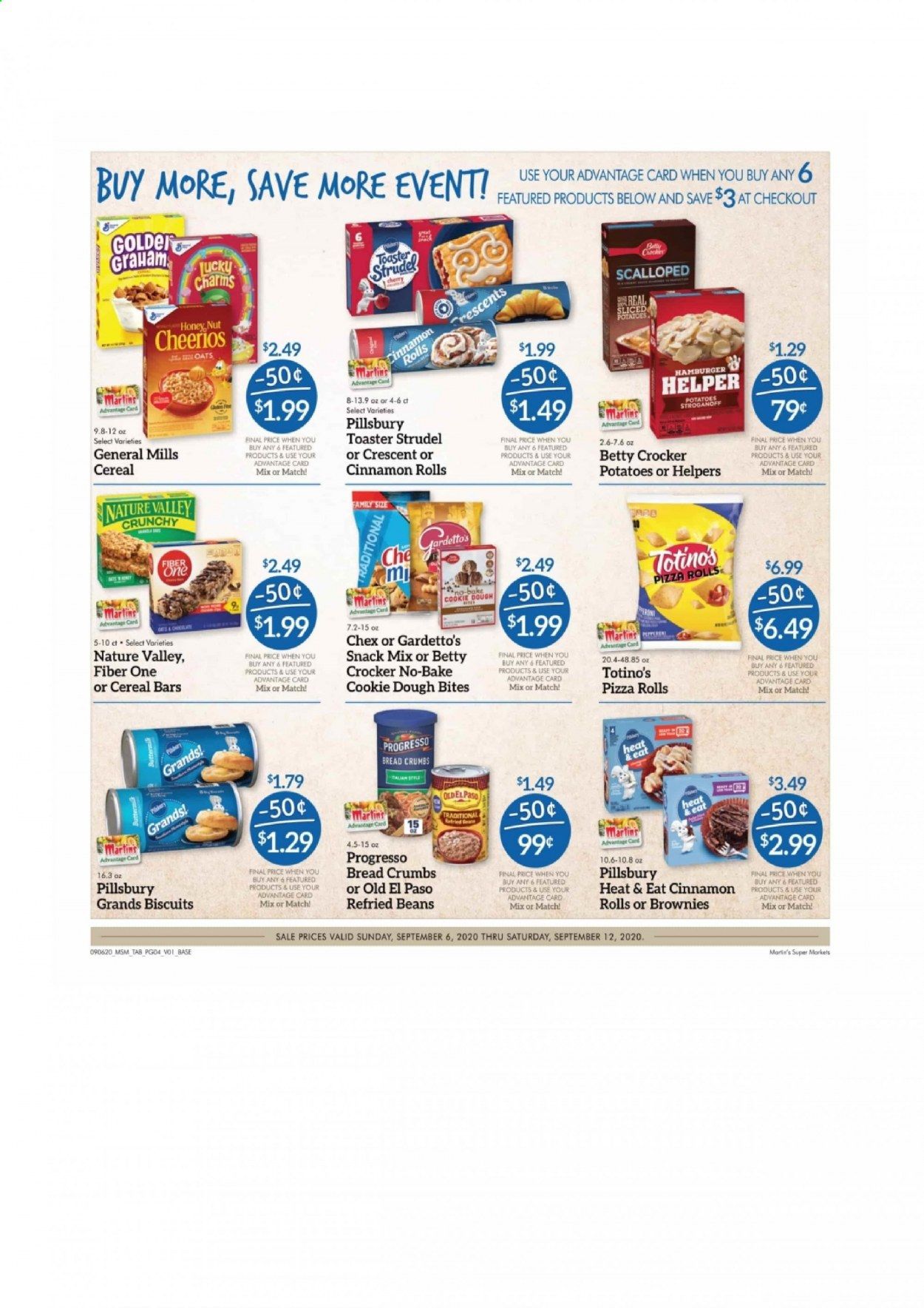 Martin’s Weekly Ad September 6 to September 12