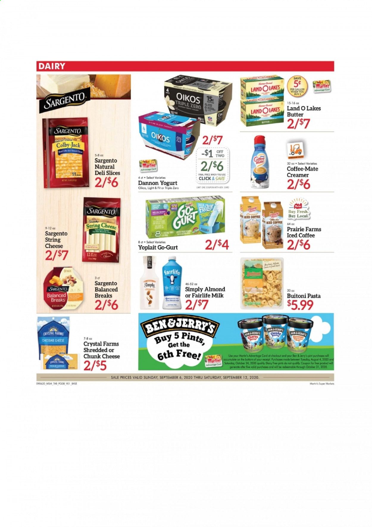 Martin’s Weekly Ad September 6 to September 12