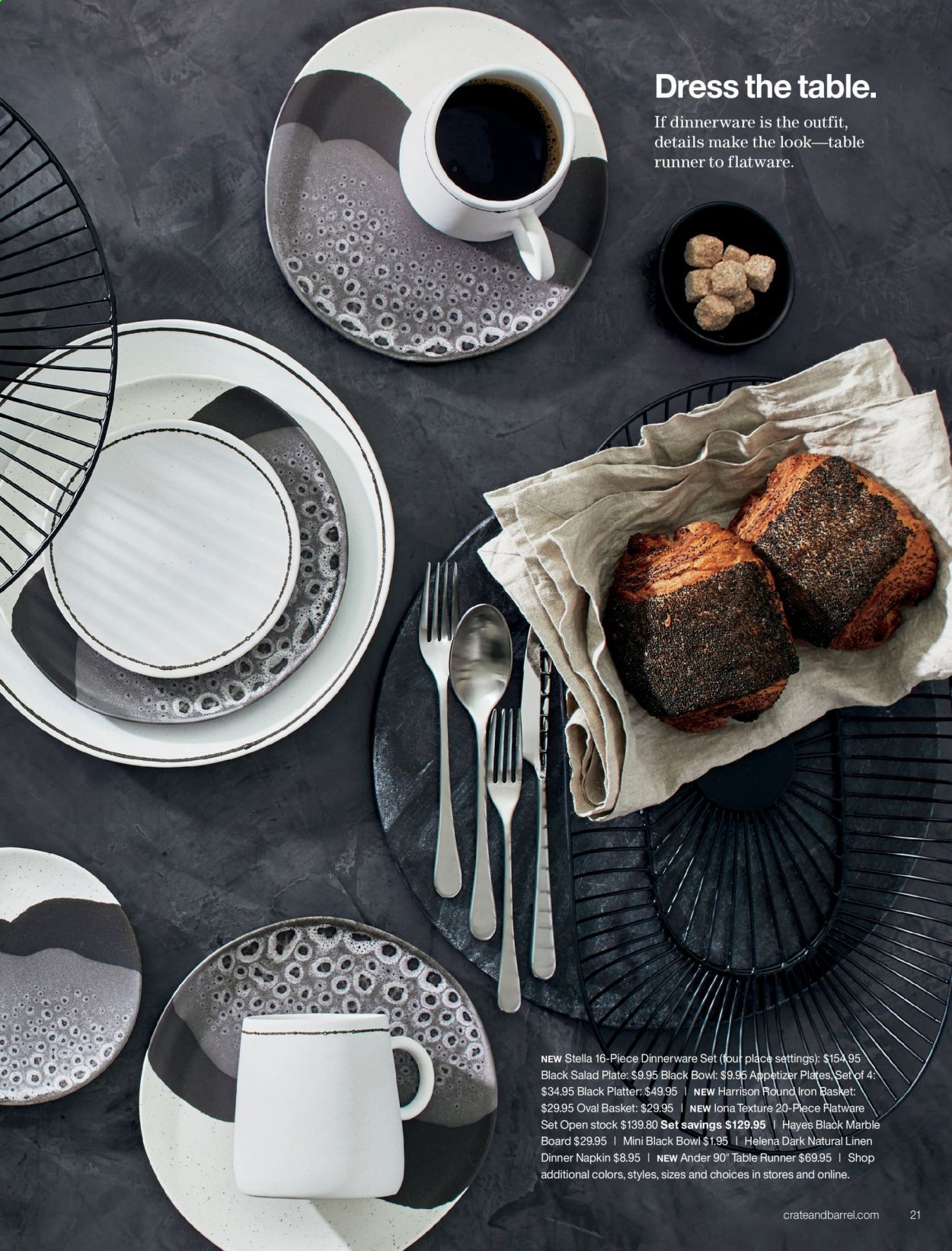Crate & Barrel Catalog 2020-2021