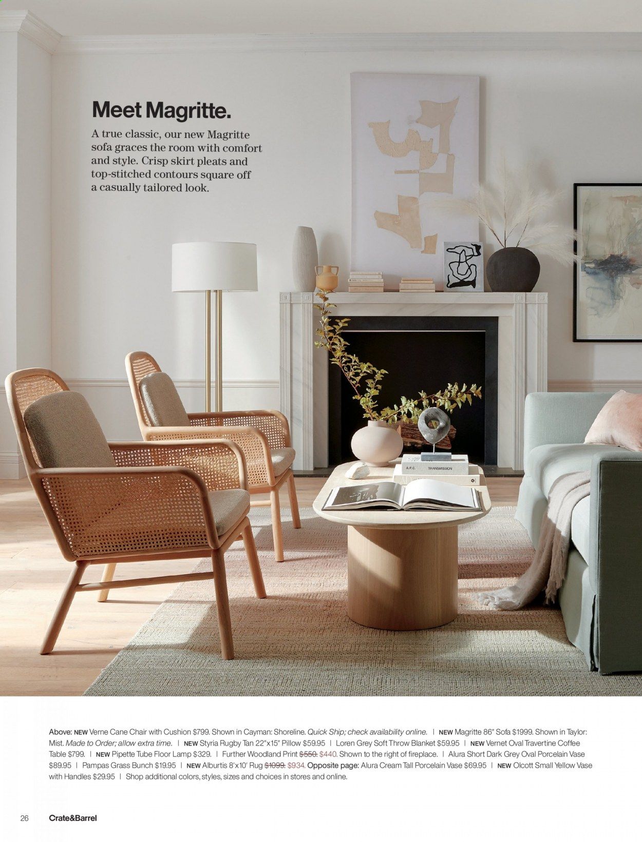 Crate & Barrel Catalog 2020-2021