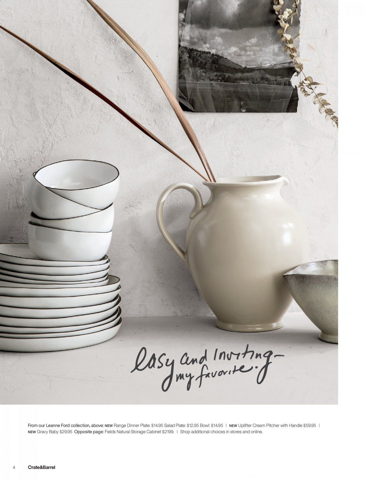 Crate & Barrel Catalog 2020-2021