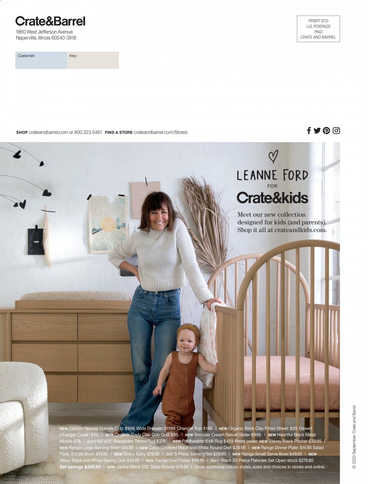 Crate & Barrel Catalog 2020-2021