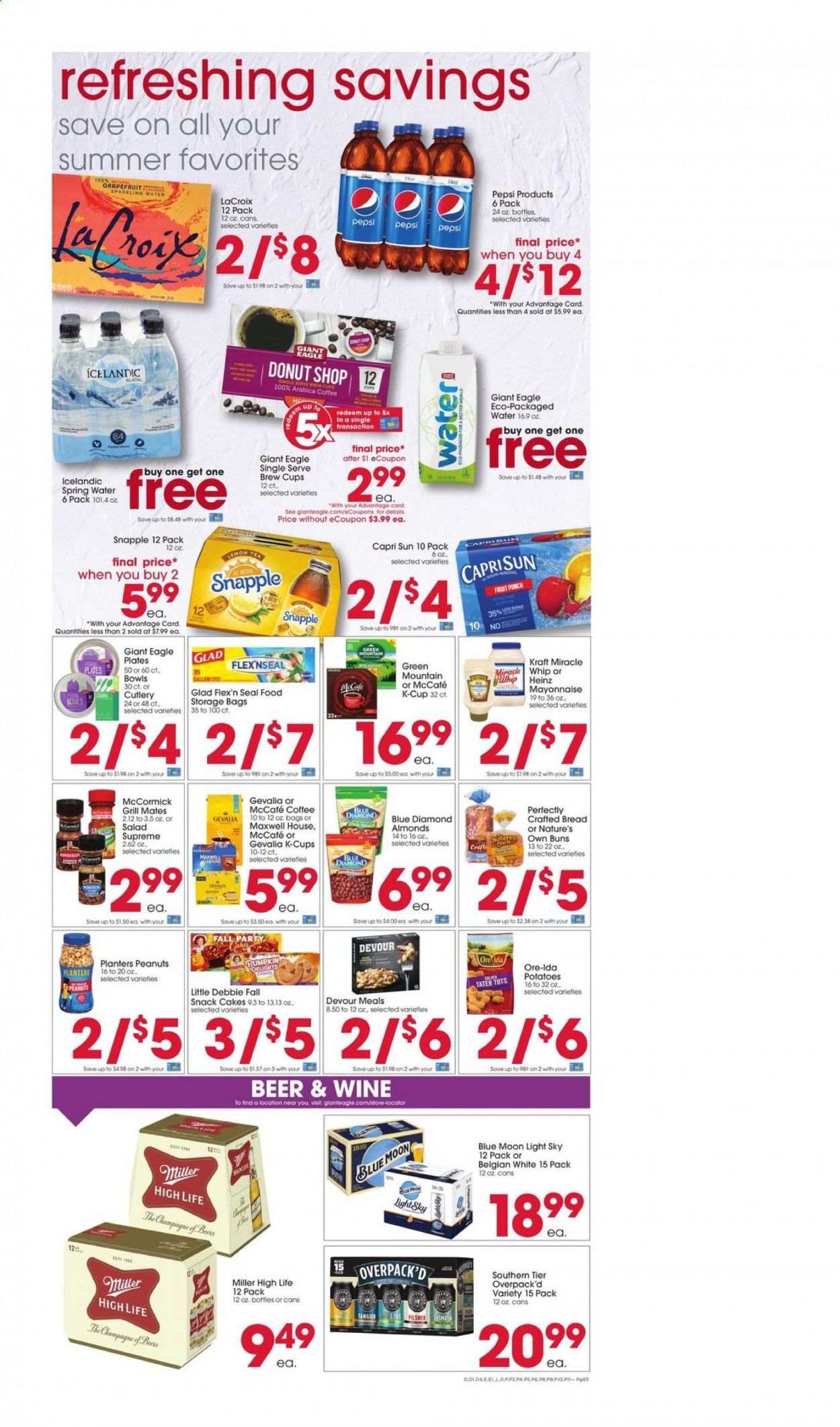 Giant Eagle (MD, OH, PA, WV) Weekly Ad September 3 to September 9