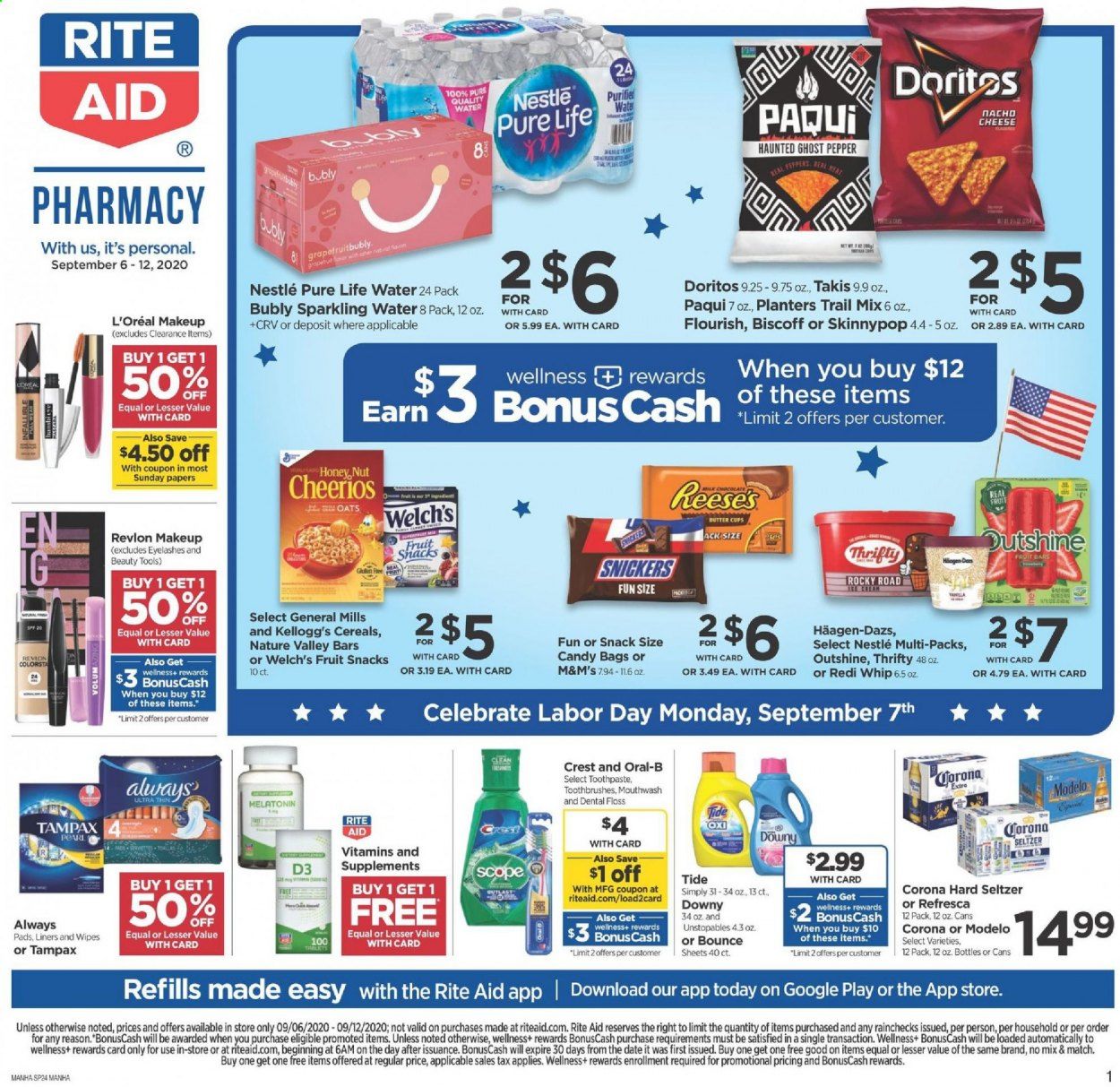 RITE AID Weekly Ad September 6 to September 12