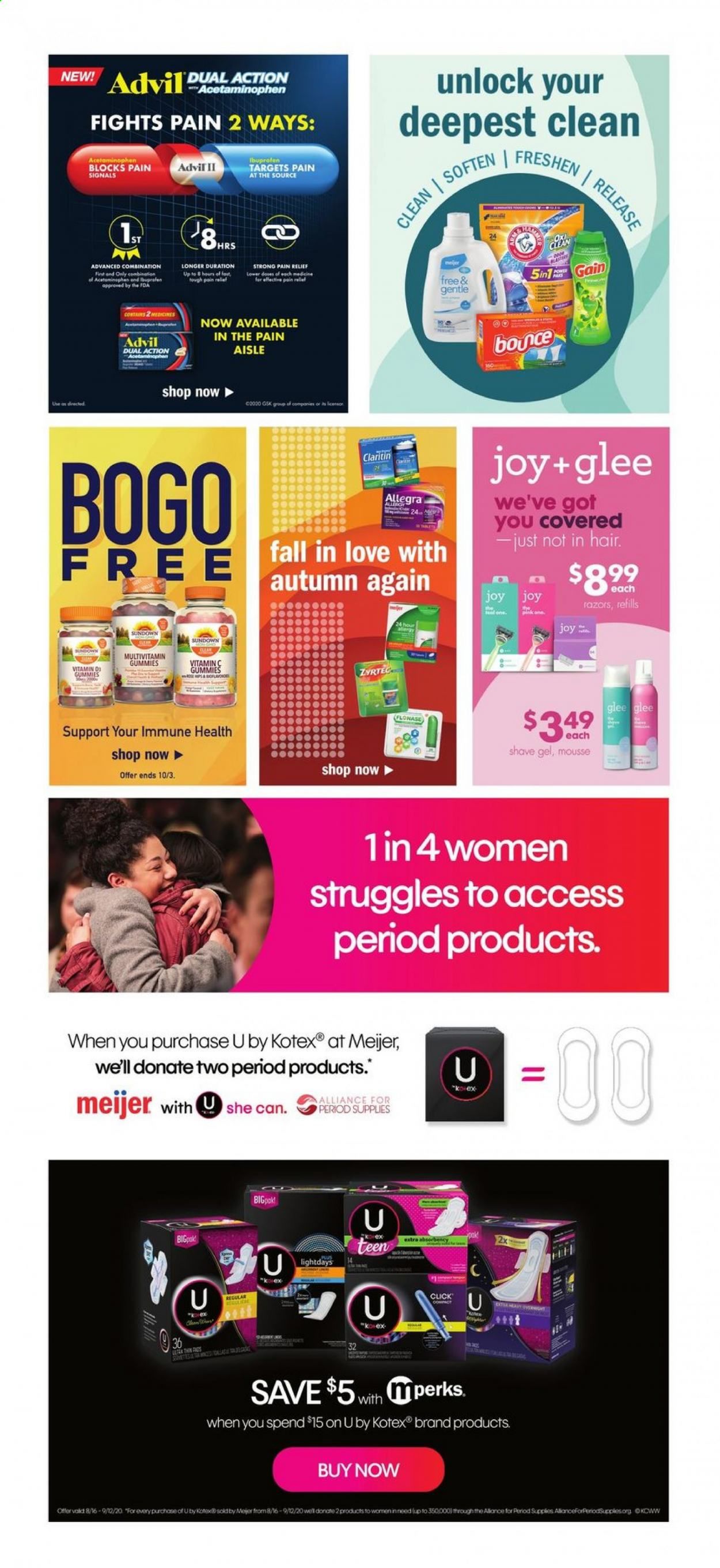 Meijer (MI) Weekly Ad September 6 to September 12
