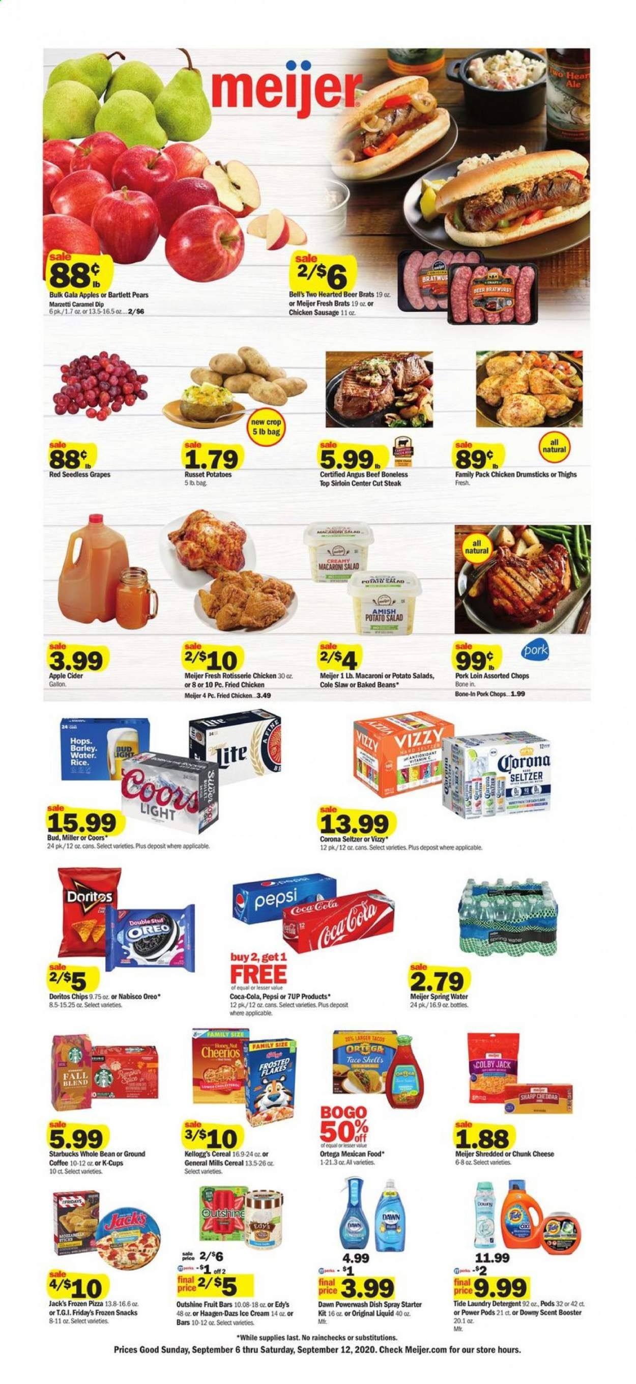 Meijer (IN) Weekly Ad September 6 to September 12