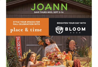JOANN Weekly Ad September 3 to September 16