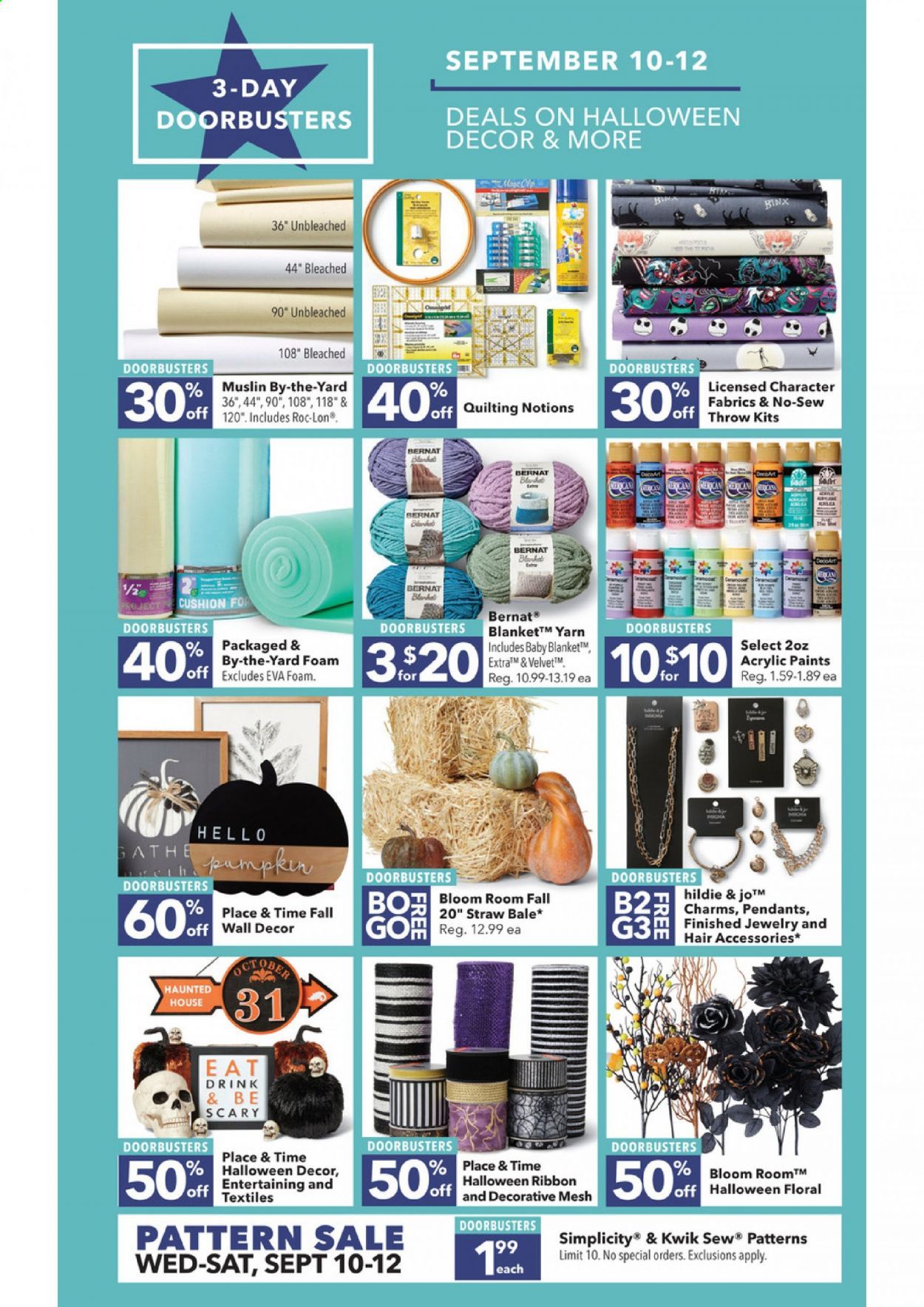 JOANN Weekly Ad September 3 to September 16