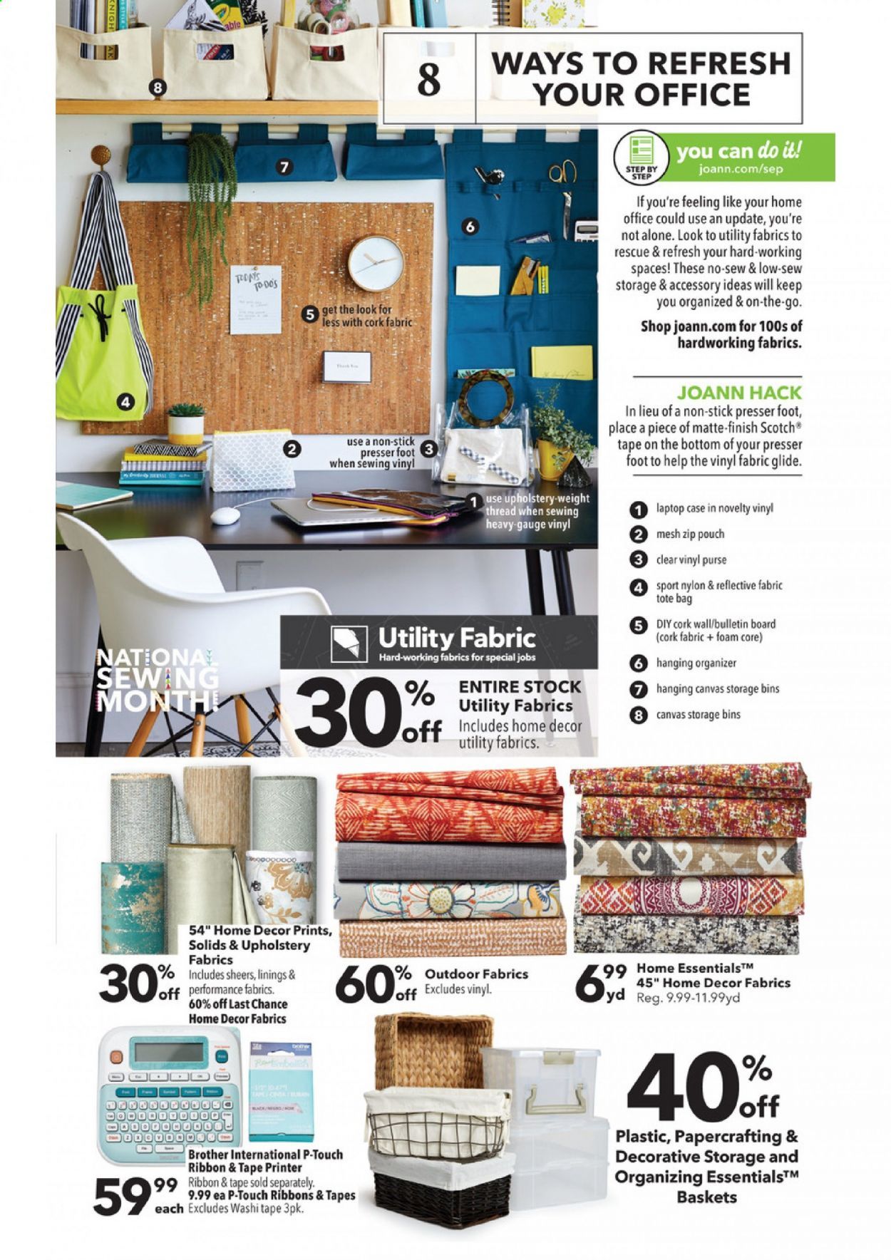 JOANN Weekly Ad September 3 to September 16