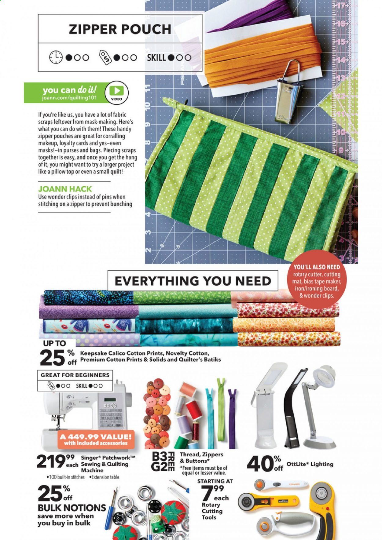 JOANN Weekly Ad September 3 to September 16