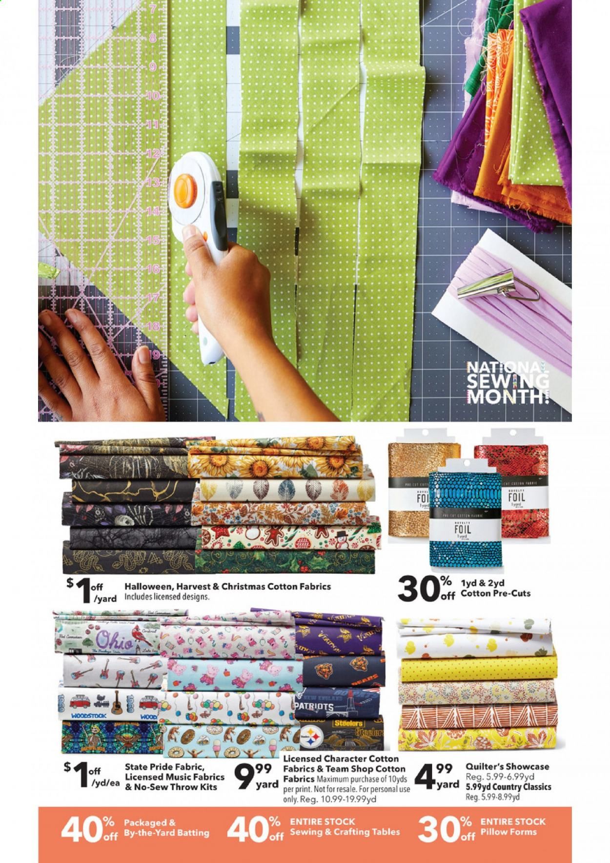 JOANN Weekly Ad September 3 to September 16