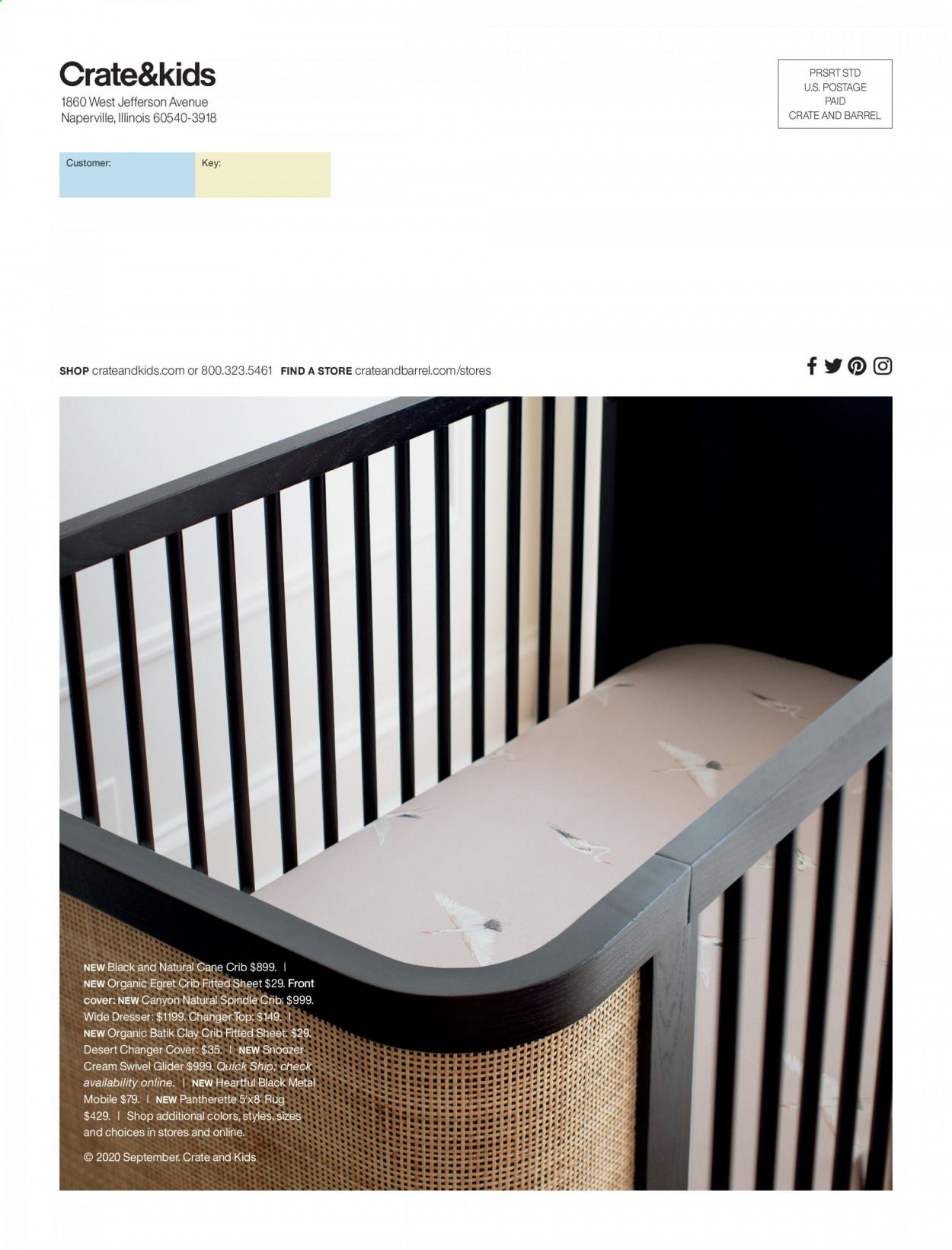 Crate & Barrel Catalog 2020-2021