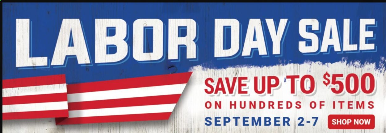 Tractor Supply Co. Weekly Ad September 2 to September 7