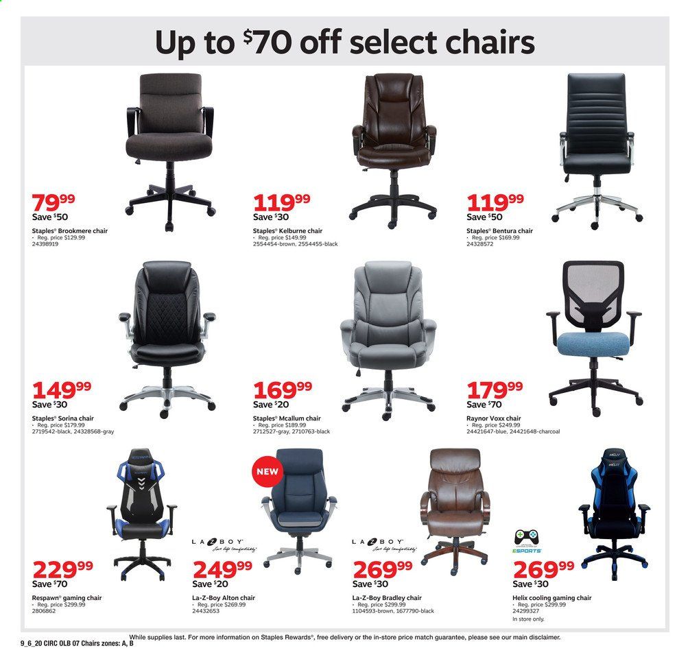 Staples Weekly Ad September 6 to September 12