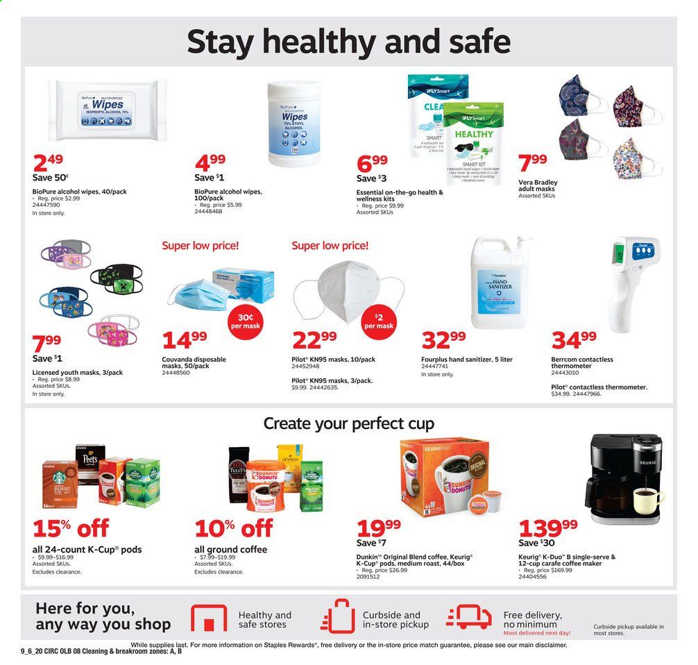 Staples Weekly Ad September 6 to September 12