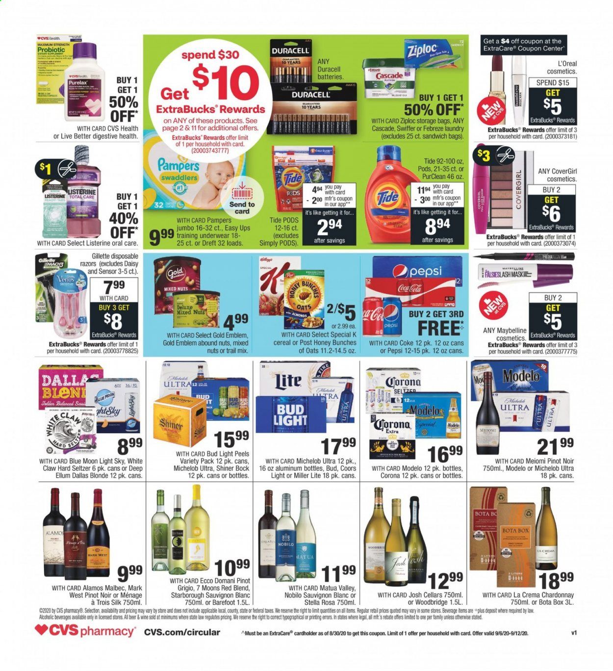 CVS Pharmacy Weekly Ad September 6 to September 12