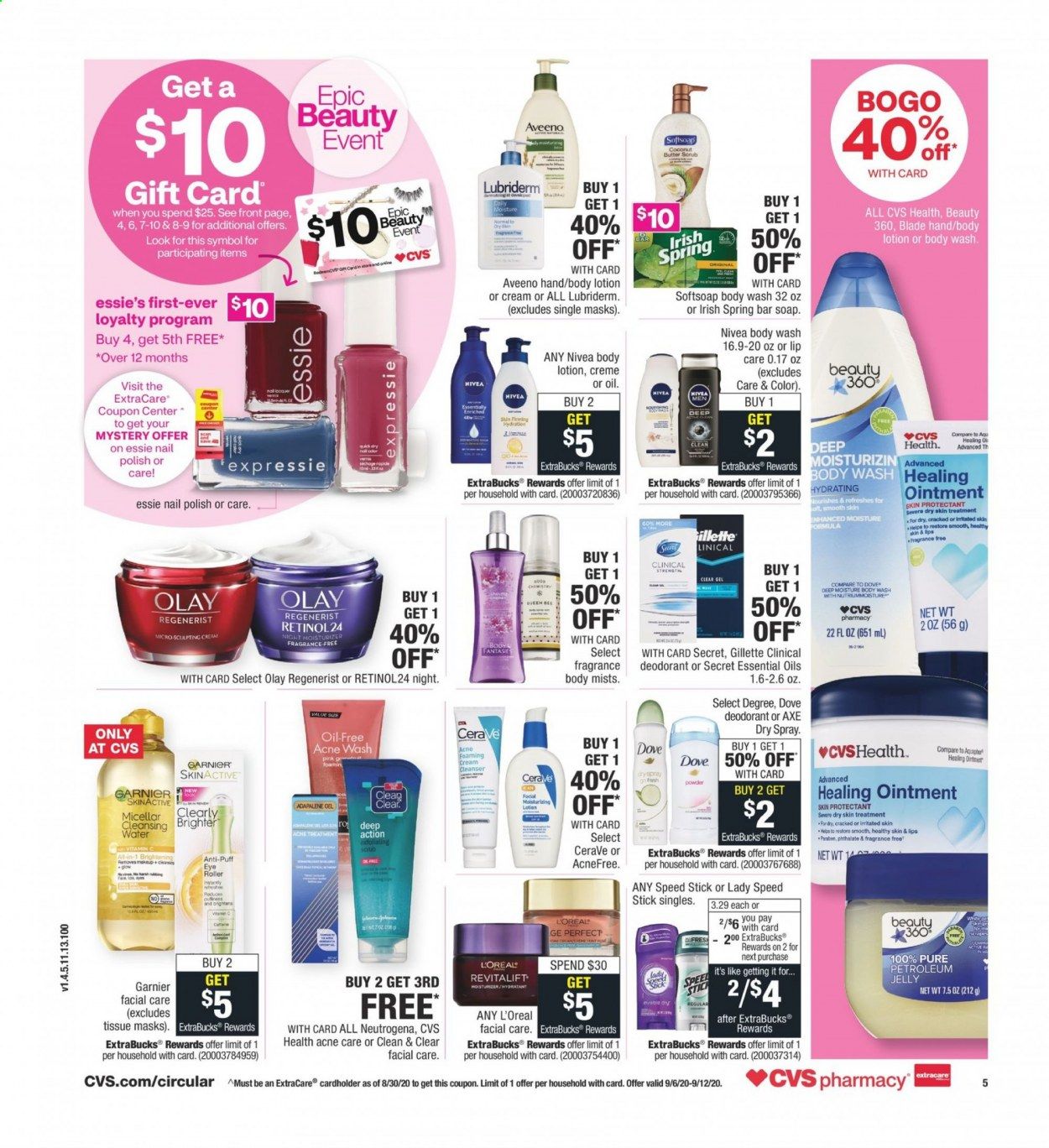 CVS Pharmacy Weekly Ad September 6 to September 12
