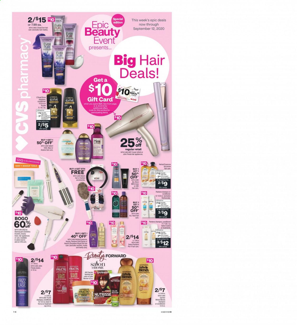 CVS Pharmacy Weekly Ad September 6 to September 12