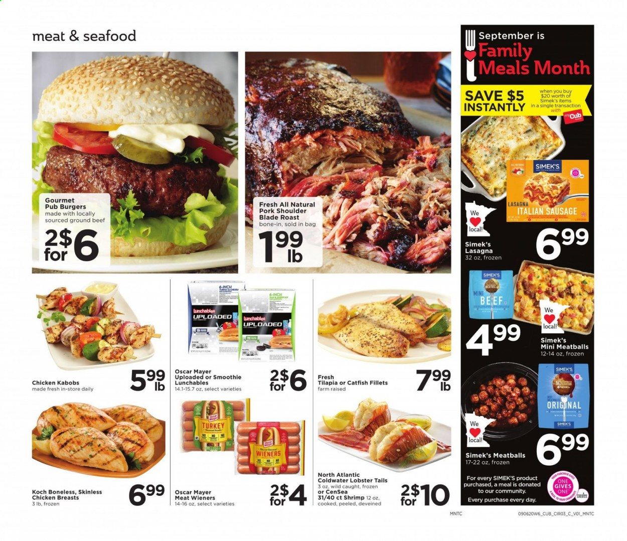 Cub Foods Weekly Ad September 6 to September 12