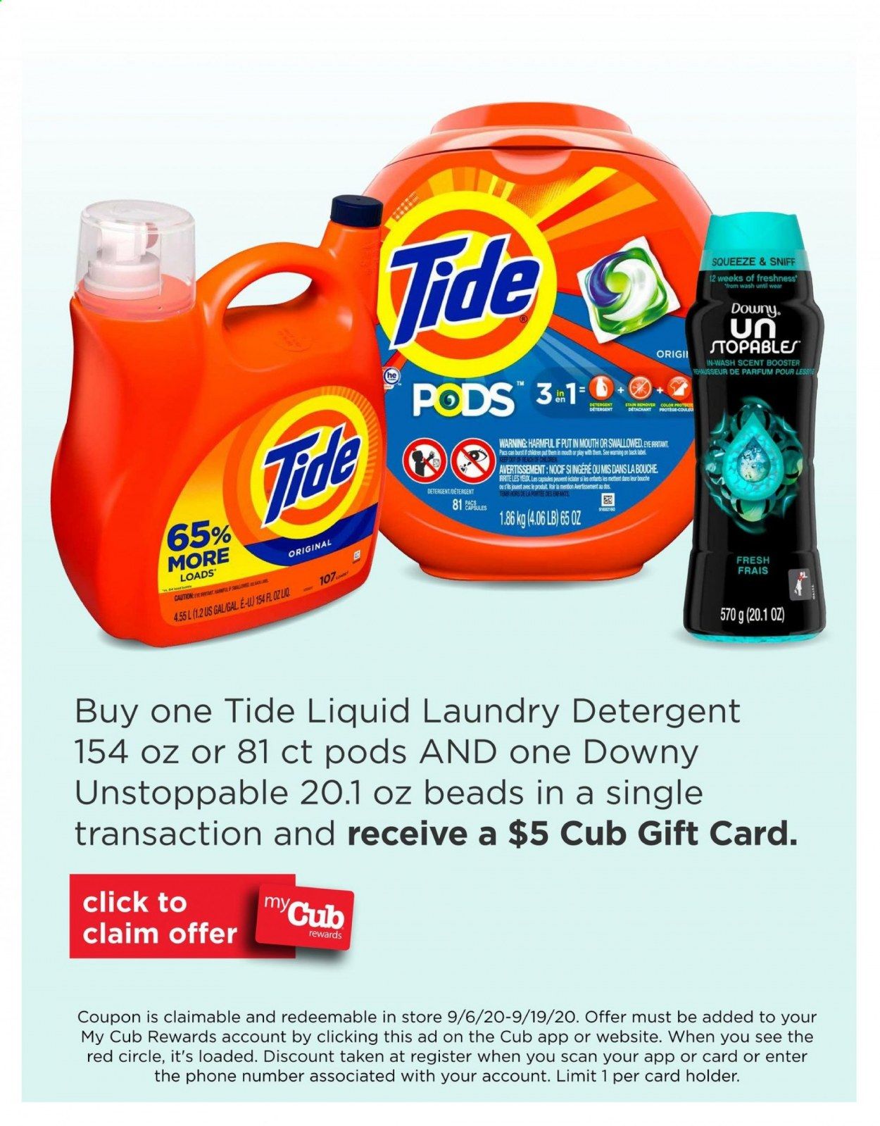 Cub Foods Weekly Ad September 6 to September 19