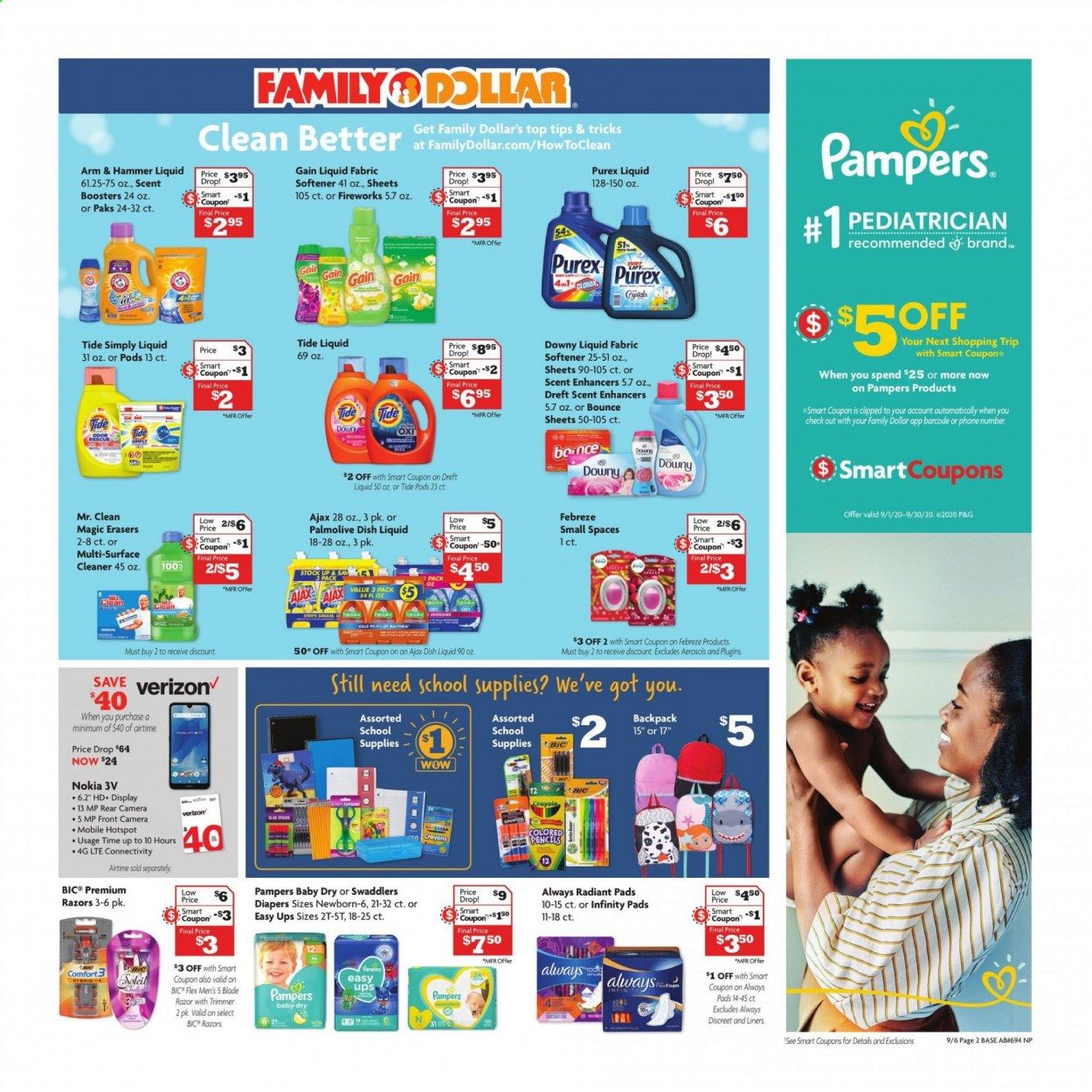 Family Dollar Weekly Ad September 6 to September 12