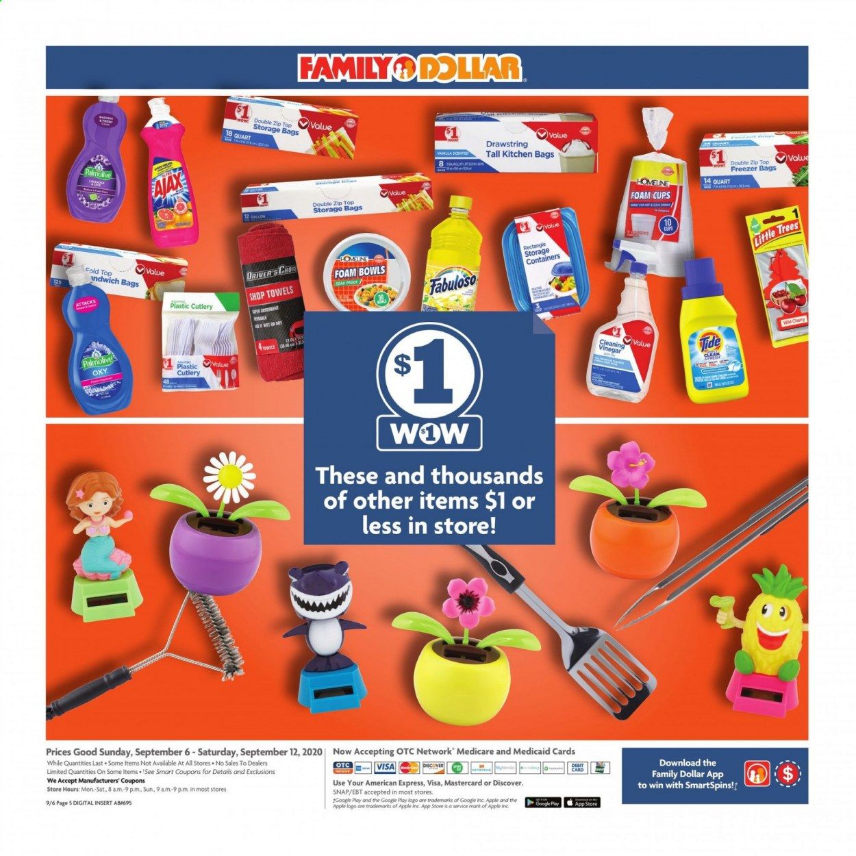 Family Dollar Weekly Ad September 6 to September 12