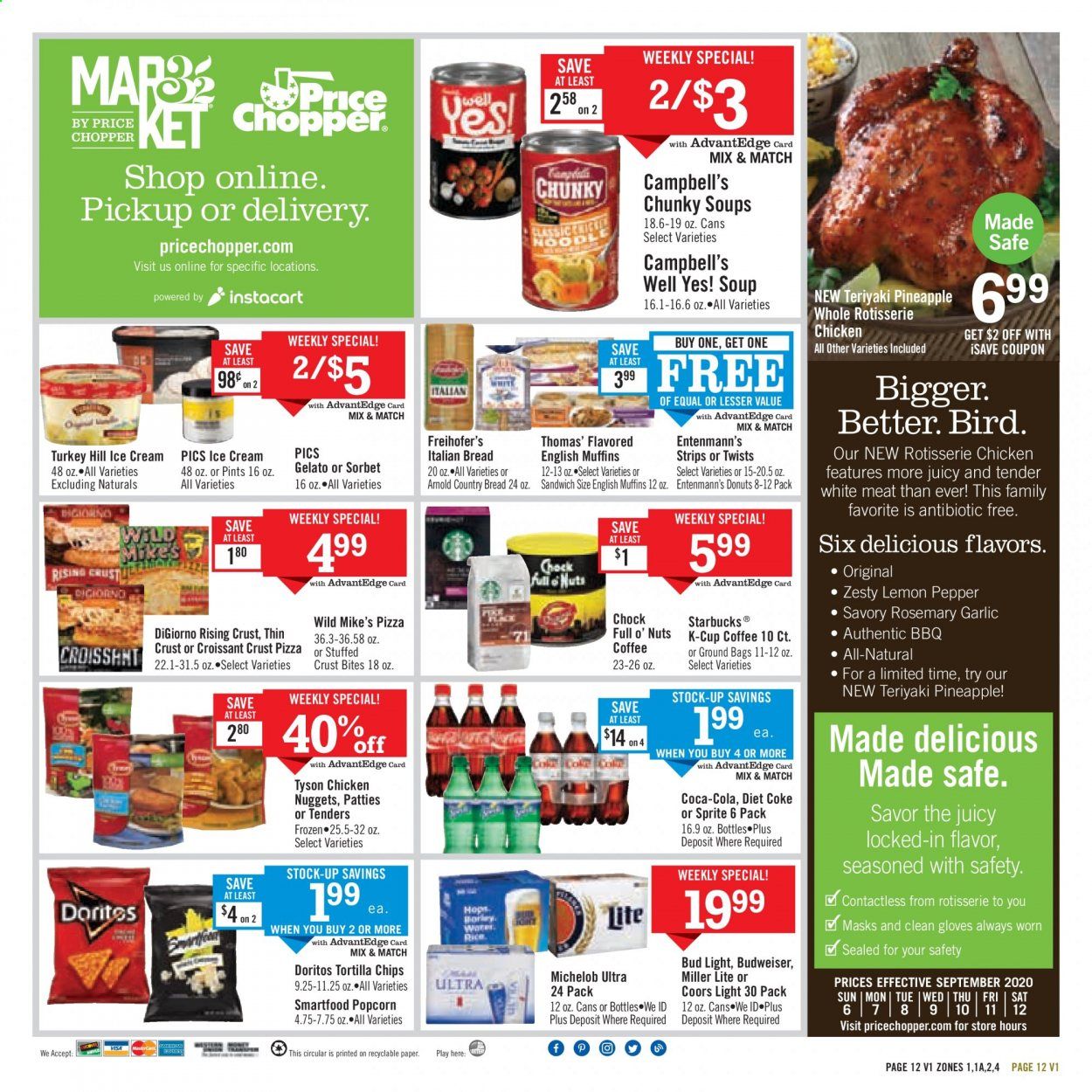 Price Chopper (NY) Weekly Ad September 6 to September 12