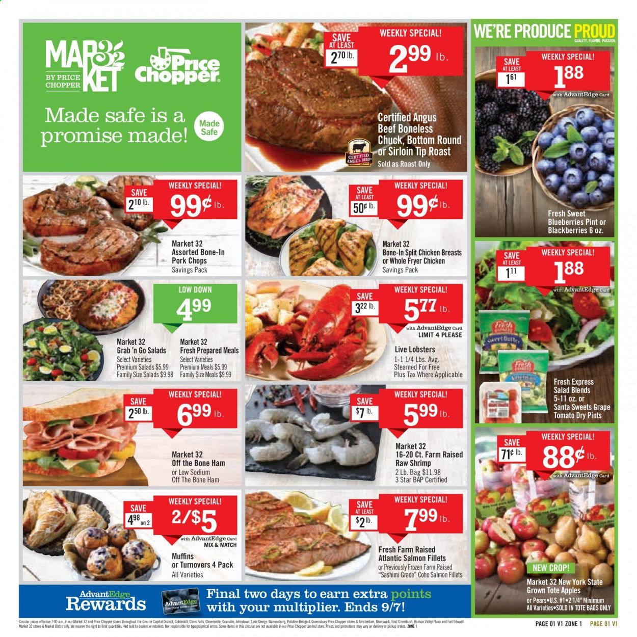 Price Chopper (NY) Weekly Ad September 6 to September 12