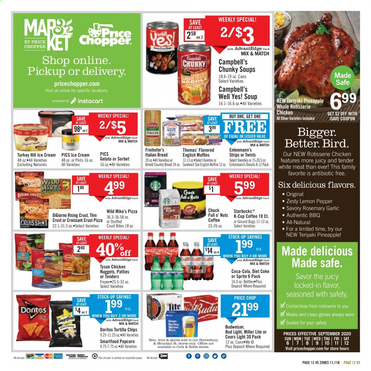Price Chopper (MA) Weekly Ad September 6 to September 12
