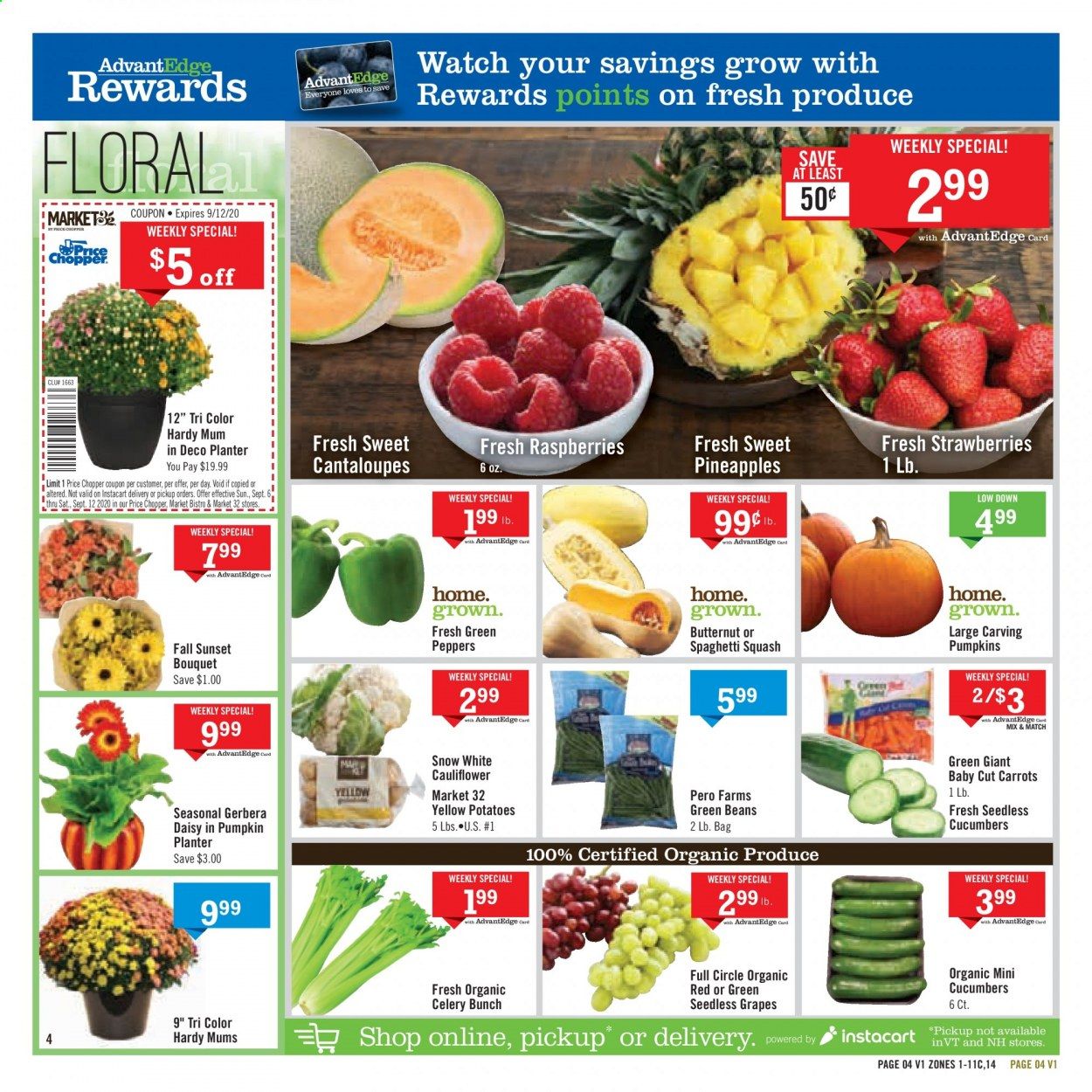 Price Chopper (MA) Weekly Ad September 6 to September 12
