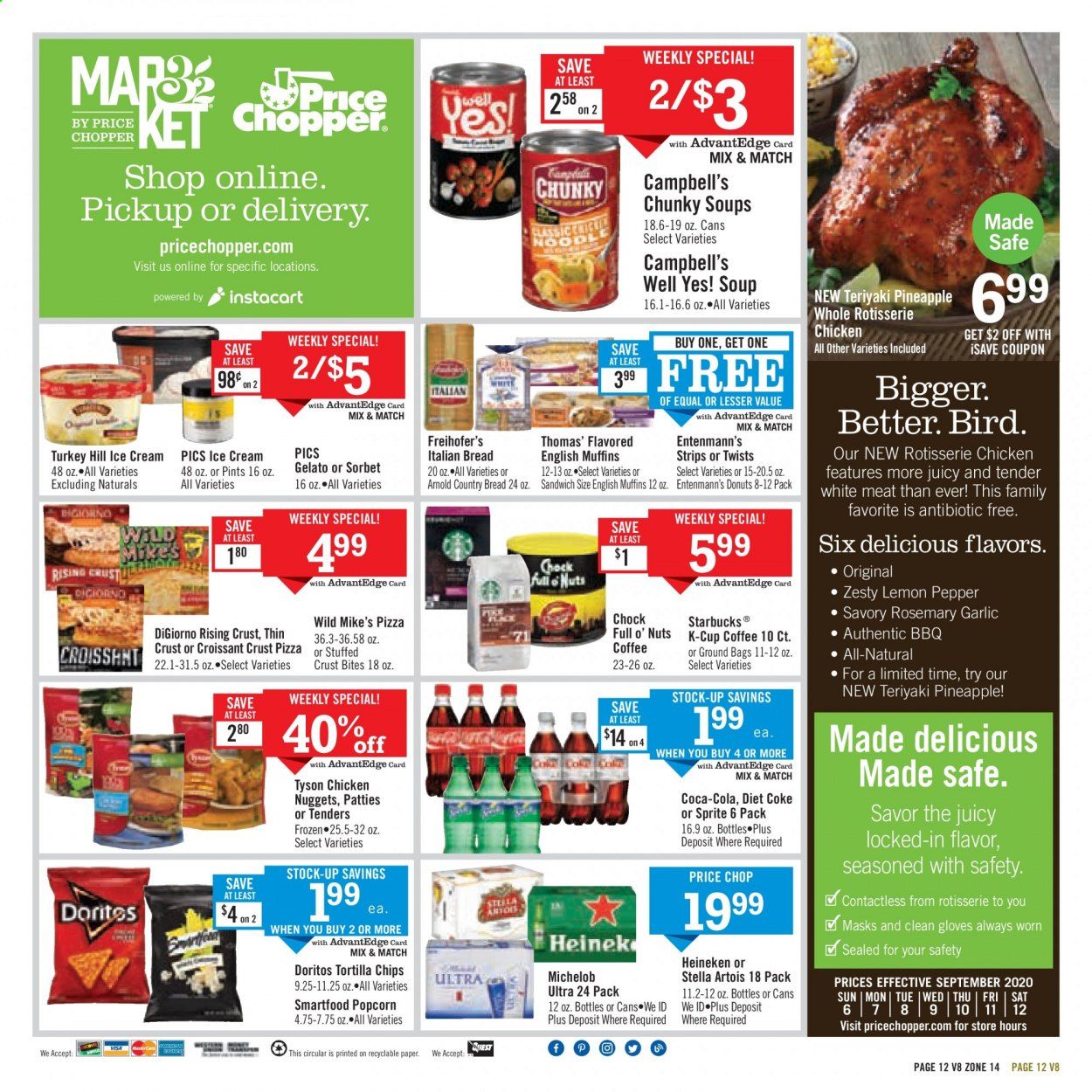Price Chopper (CT) Weekly Ad September 6 to September 12