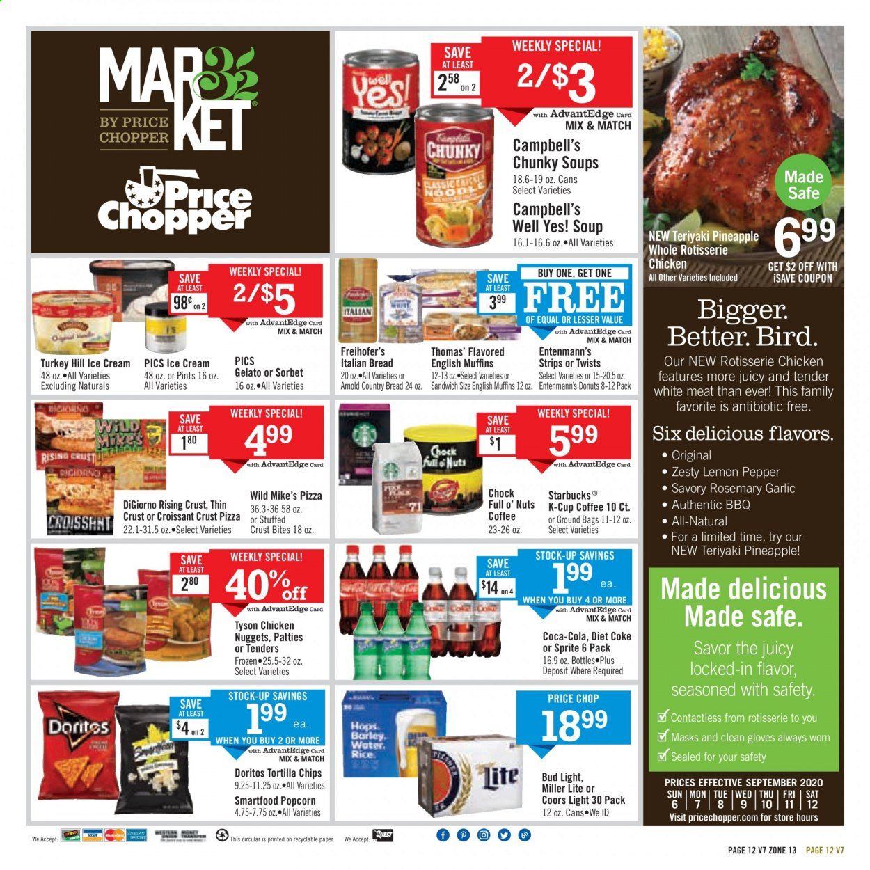 Price Chopper (NH) Weekly Ad September 6 to September 12